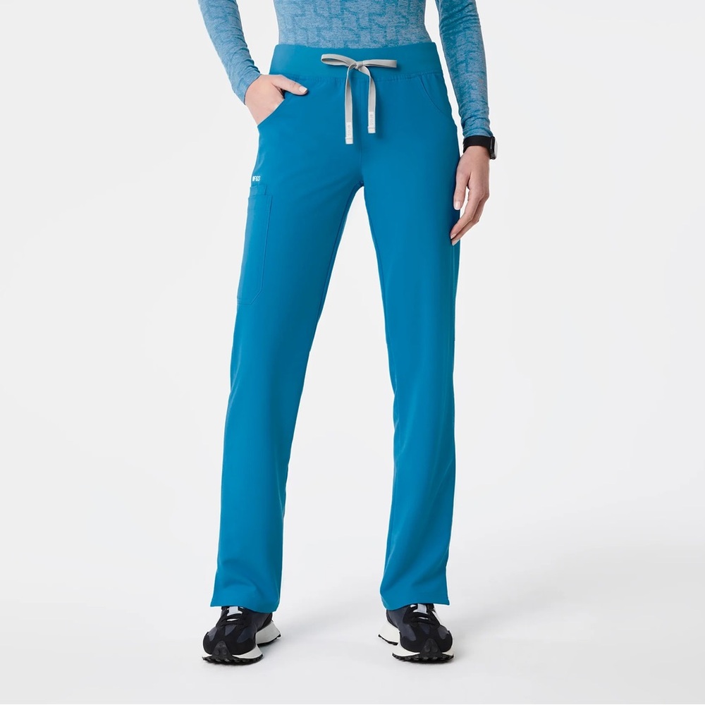 FIGS Kade Pacific Blue Scrub Pant